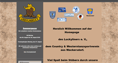 Desktop Screenshot of luckyliners.de